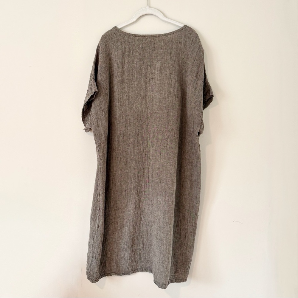 Elizabeth Suzann Georgia Dress Gauze Linen size OSP - Picture 2 of 7